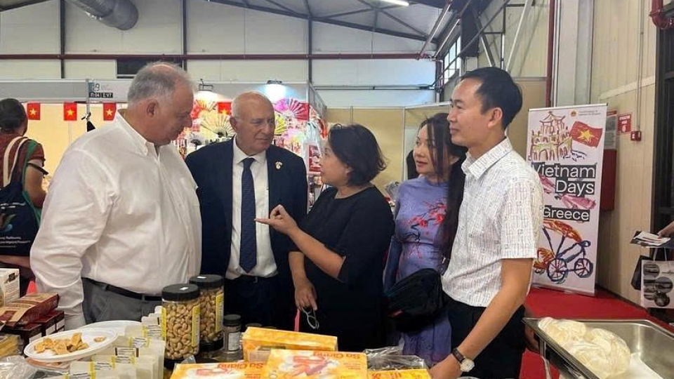 Vietnamese products introduced at Thessaloniki International Fair in Greece
